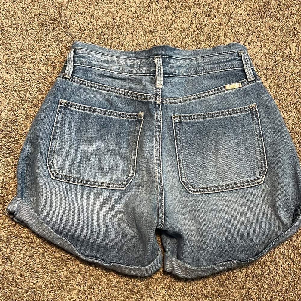 KanCan Cuffed Denim shorts - Picture 2 of 3